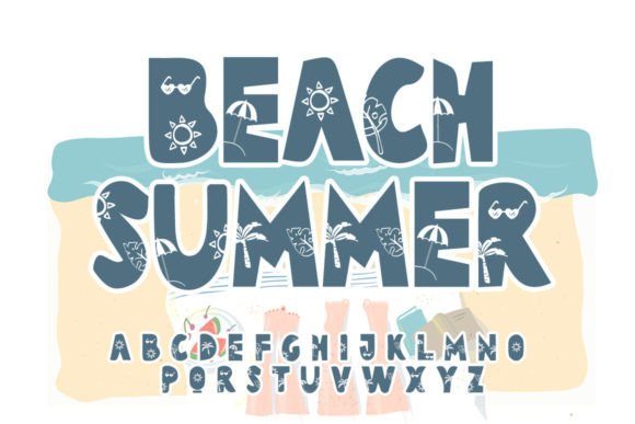 Beach Summer: A Display Font That Brings Joy to Your Designs