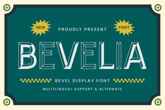 Bevelia: Adding Bold Dimension to Modern Typography