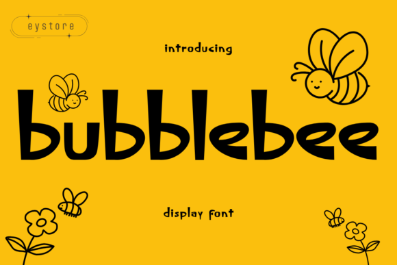 Bubblebee: The Playful Typeface for Joyful Brands