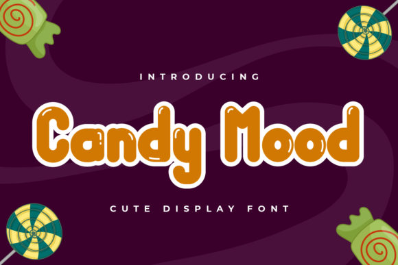 Candy Mood: The Quirky Display Font for Your Creative Projects