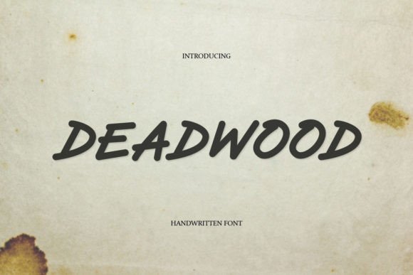 Deadwood: The Display Font with Grit and Character