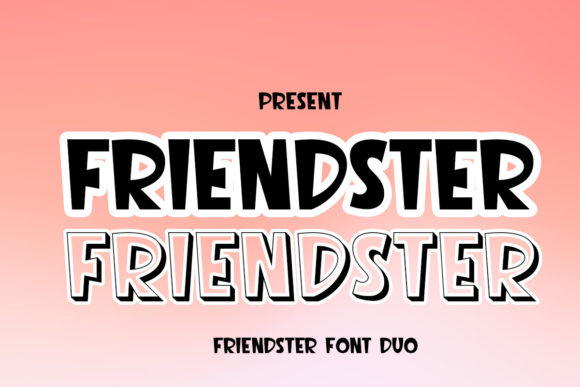 Friendster: A Playful Typeface for Whimsical Designs