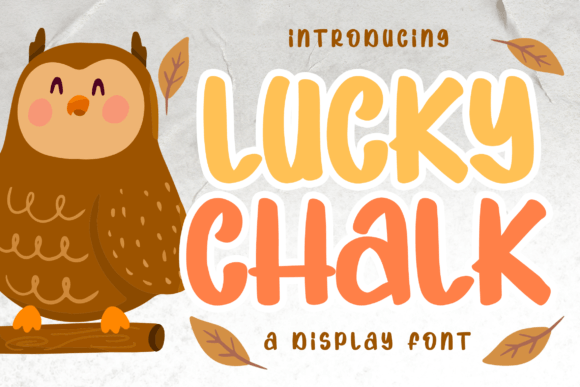 Lucky Chalk: The Friendly Font for Creative Projects