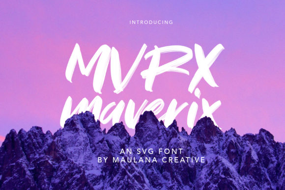 Maverix: A Font That Feels Like Your Favorite Pair of Sneakers