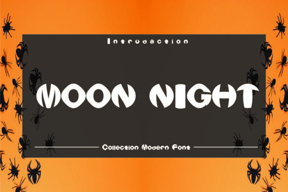 Moon Night: A Display Font with Character for Your Creative Projects