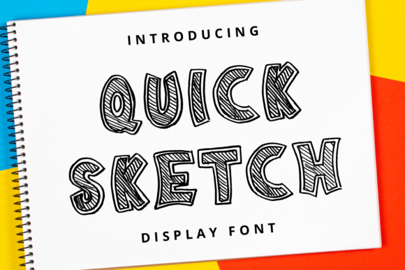Quick Sketch: A Playful Font for Creative Branding