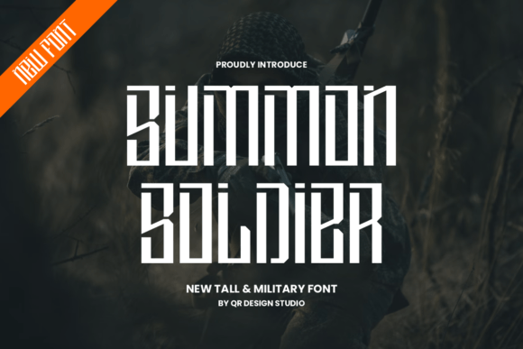 Summon Soldier: A Quirky Font for Bold Branding