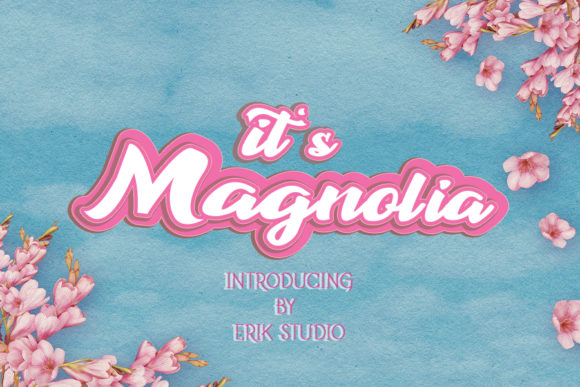 Why It's Magnolia is Your New Favorite Sweet Display Font