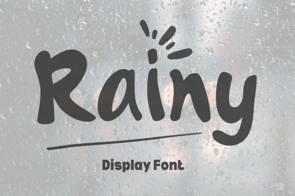 Why the Rainy Font Feels Like a Friendly Handshake in Design