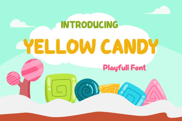Yellow Candy: A Sweet Typeface for Playful Branding